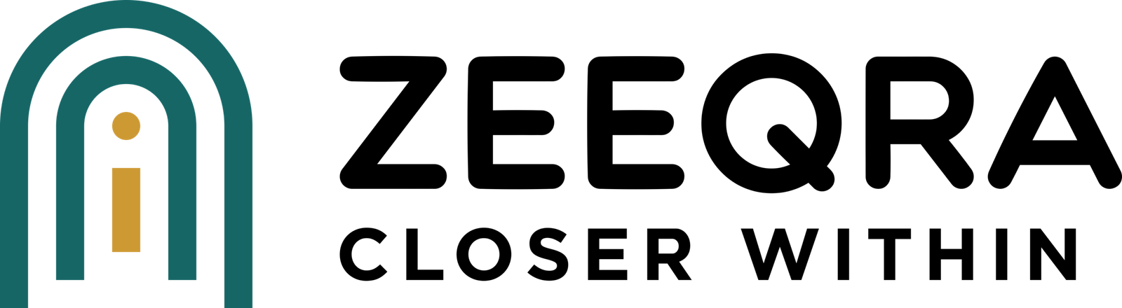 ZEEQRA - H Logo - Black Text